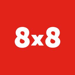 8x8, Inc. logo